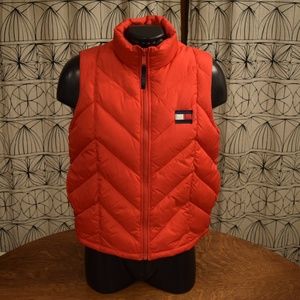 Vintage Tommy Hilfiger Red Jacket Vest Puffer L
